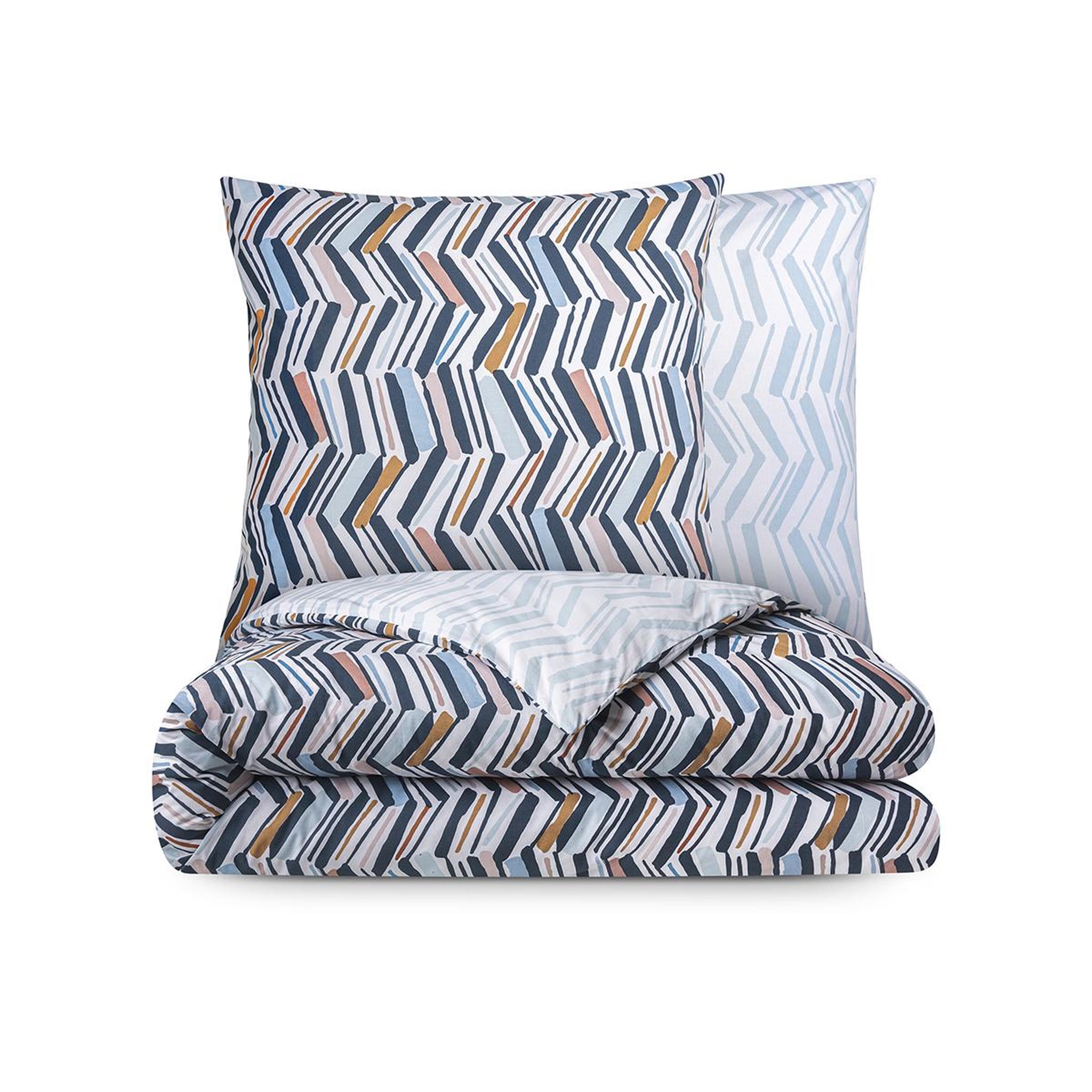 Voir la diapositive 2 : DODO Pack housse de couette + taie(s) d'oreiller coton apache