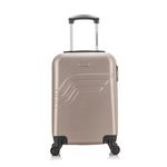 AMERICAN TRAVEL AMERICAN TRAVEL - Valise Cabine XS QUEENS-E 50 cm 4 Roues. Coloris disponibles : Beige, Rouge