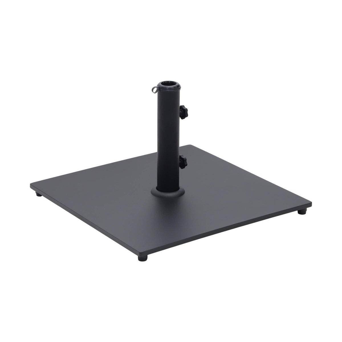 SWEEEK Pied carré en acier pour parasol à mât central - Terra