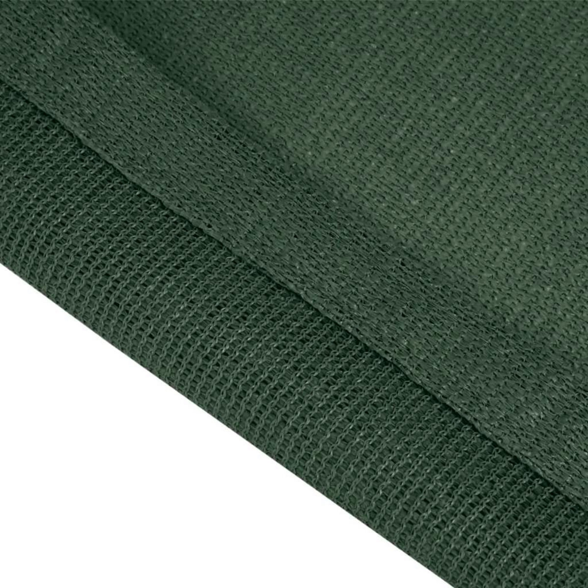 VIDAXL Tapis de tente 200x400 cm Vert fonce