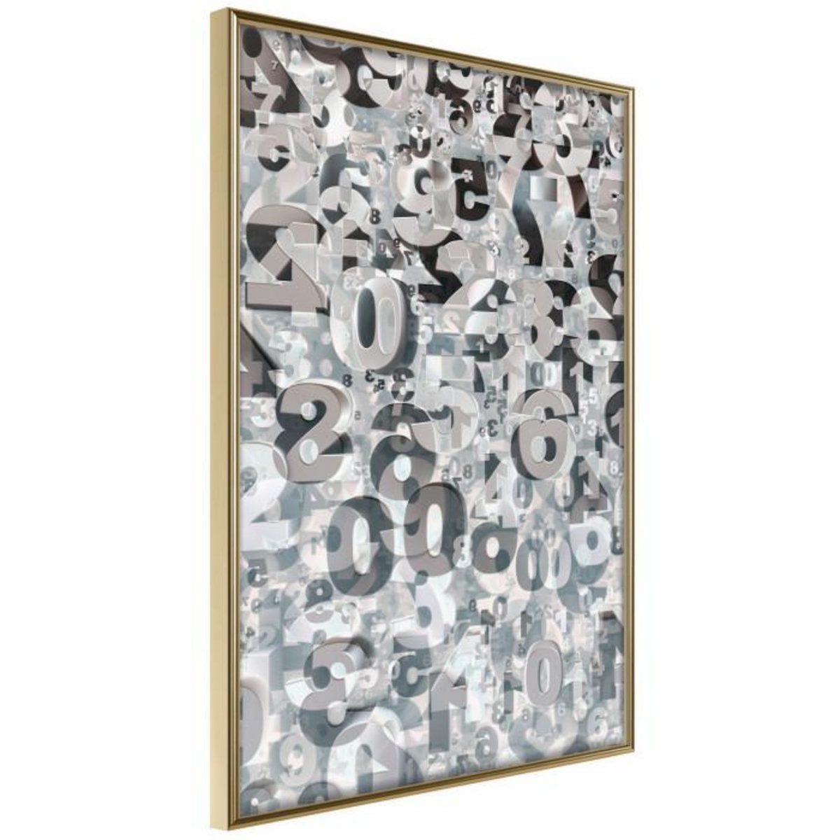 Paris Prix Affiche Murale Encadrée  Digits