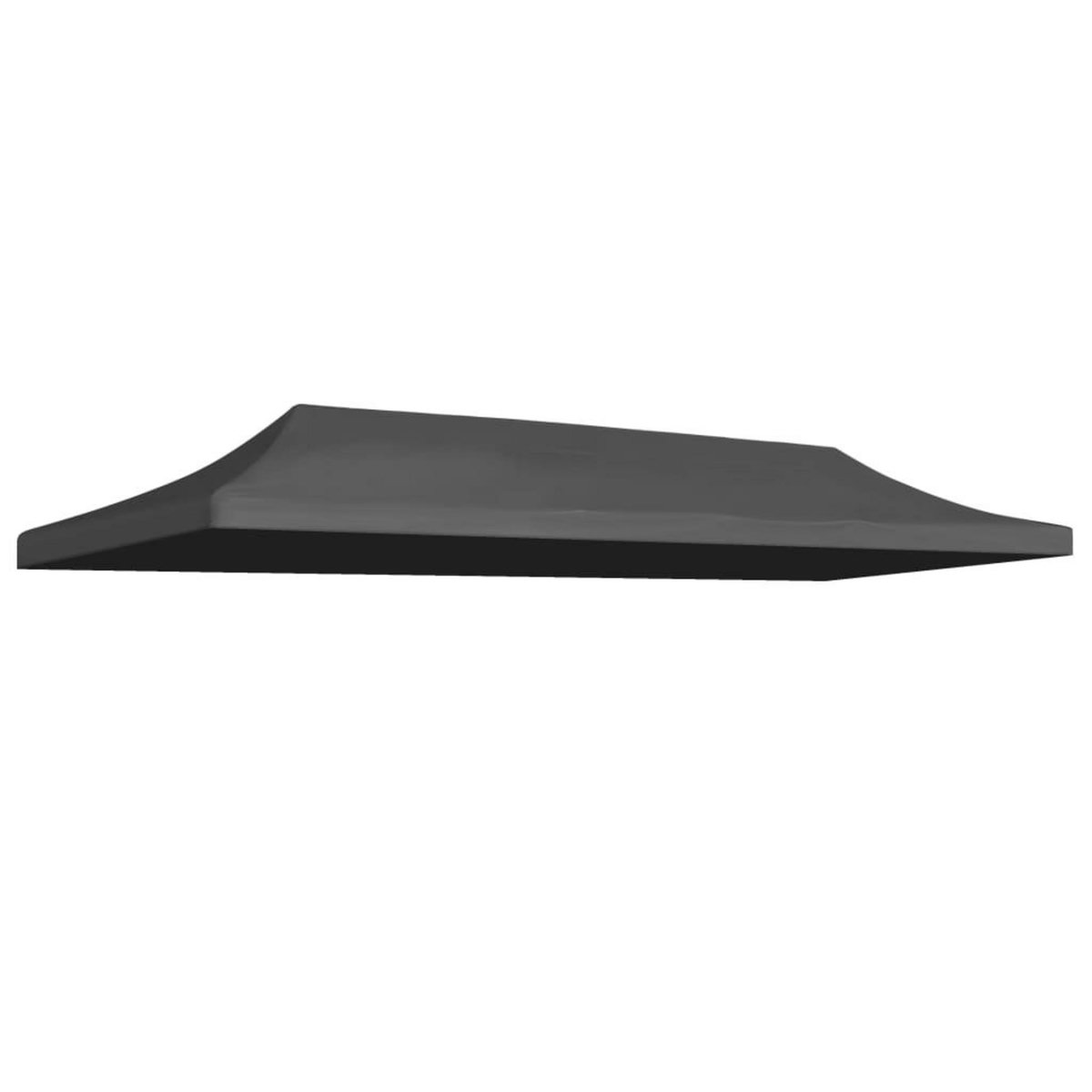VIDAXL Toit de tente de reception 3 x 6 m Anthracite