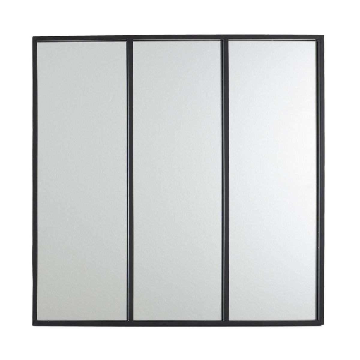 Paris Prix Miroir Mural en Métal Design  Atelier  61cm Noir