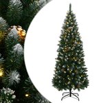 VIDAXL Sapin de Noël artificiel 300 LED 240 cm