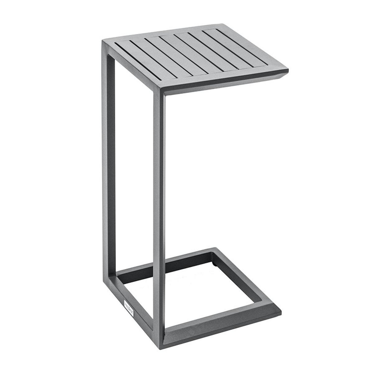 HESPERIDE Table d'appoint en aluminium gris Graphite Evasion - Hespéride