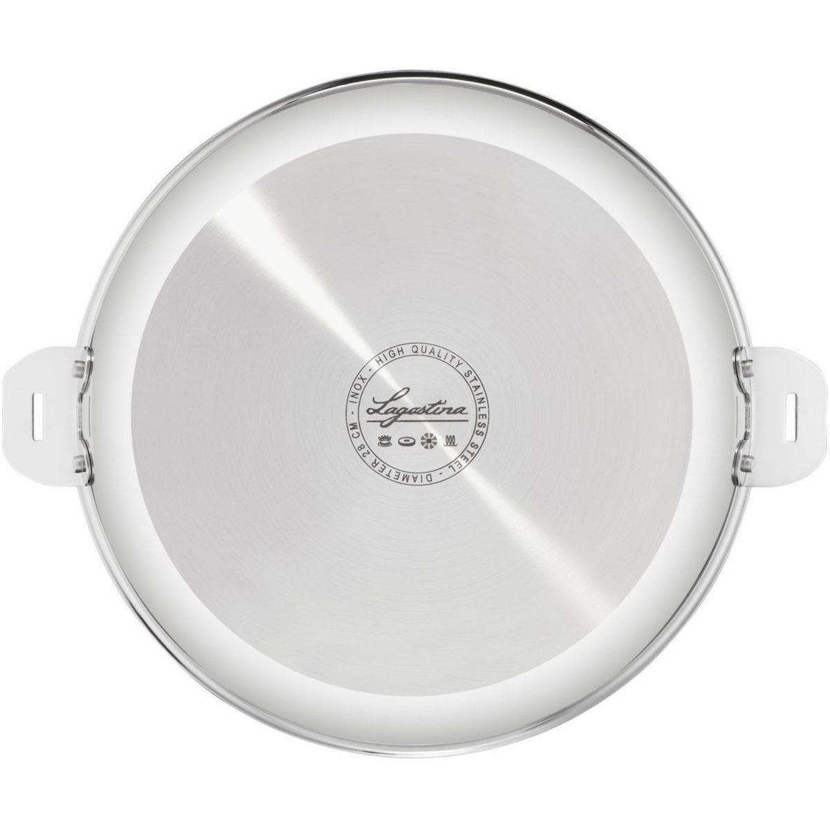 Lagostina Batterie de cuisine Esperta triply 2 pcs + poignee