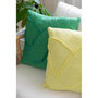 Voir la diapositive 4 : Paris Prix Coussin Design Feuilles  Avocado  45x45cm Vert Citron