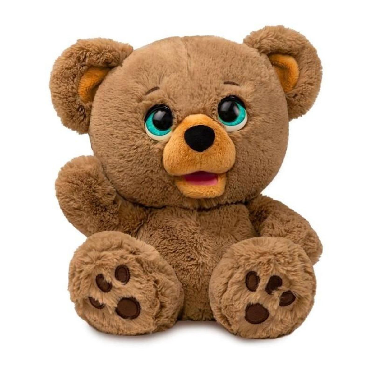 Giochi Preziosi Peluche interactive - GIOCHI PREZIOSI - Ours créateur d'histoires Poe - a partir de 4 ans - LAY00
