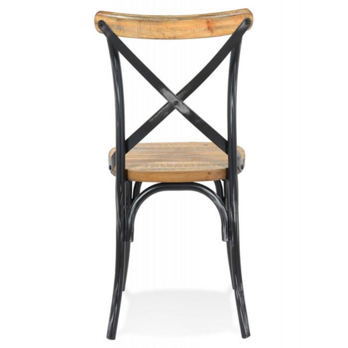 Paris Prix Chaise Rustique  Joann  89cm Naturel & Noir