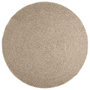 Voir la diapositive 2 : VIDAXL Tapis ZIZUR beige Ø 160cm aspect de jute interieur et exterieur