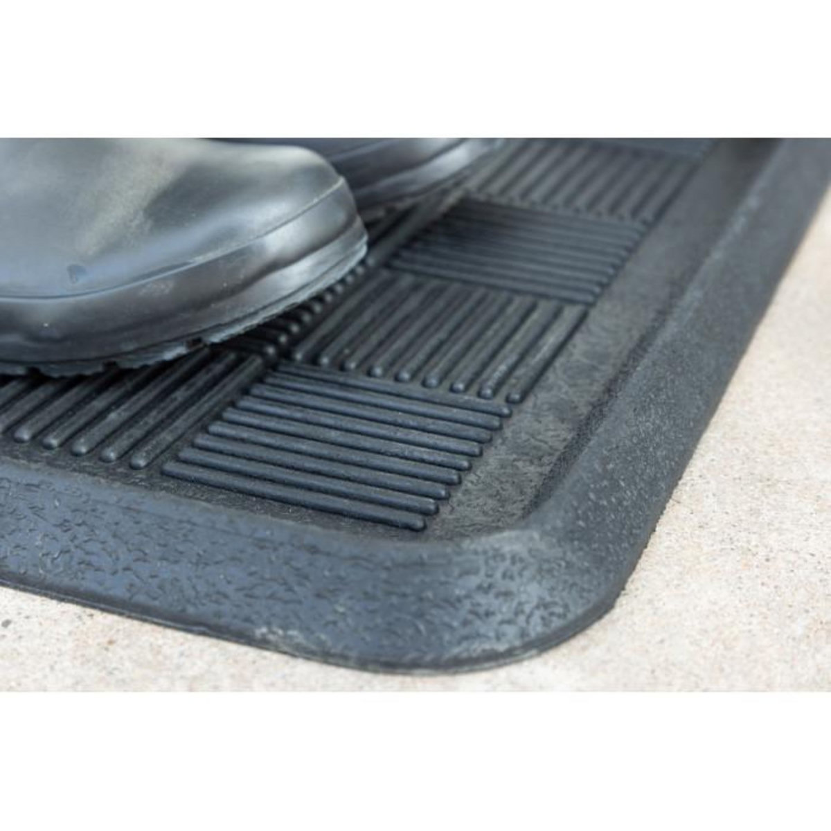 Paris Prix Paillasson en Caoutchouc  Gösta  45x75cm Noir