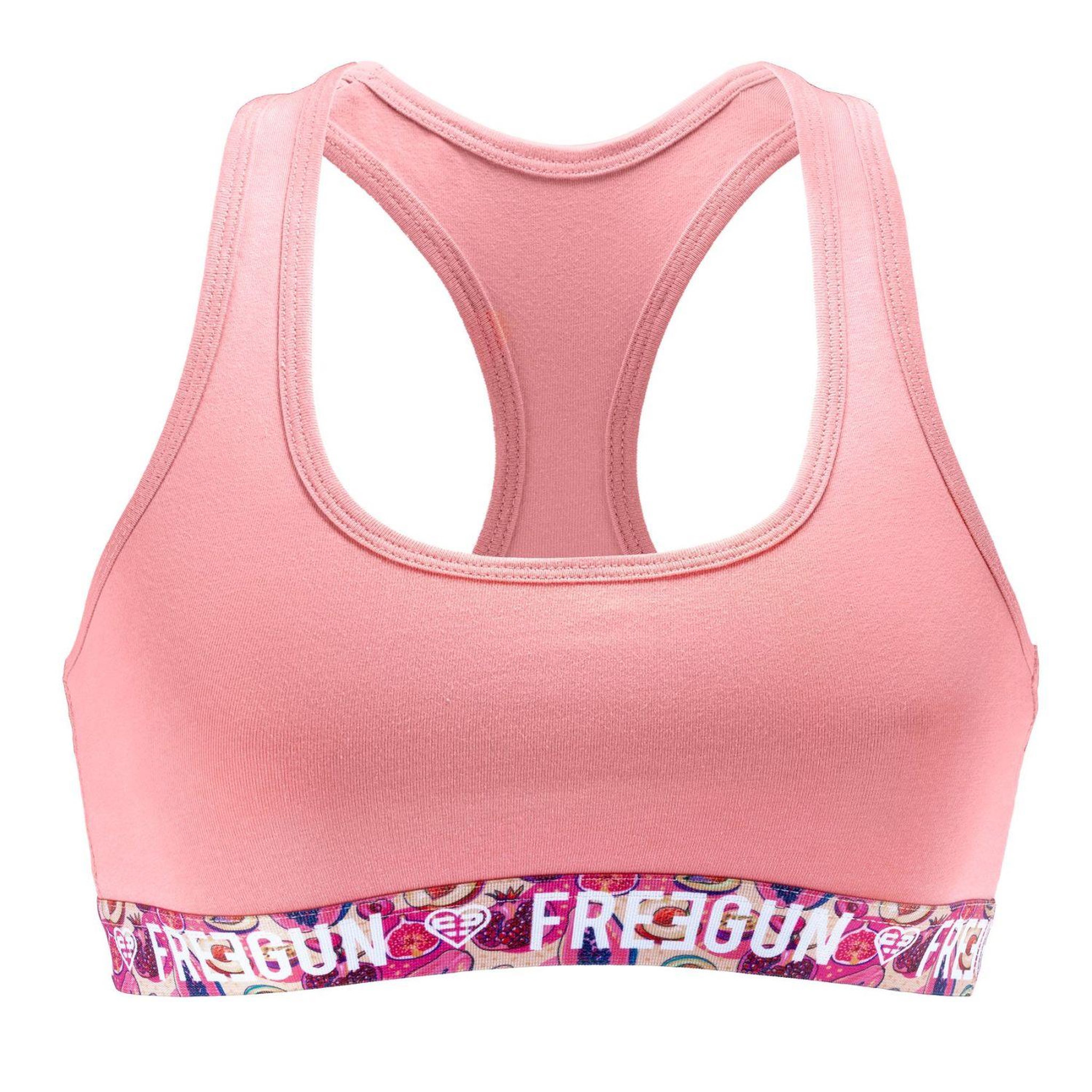 Voir la diapositive 2 : FREEGUN Ensemble brassière et culotte fille Passion