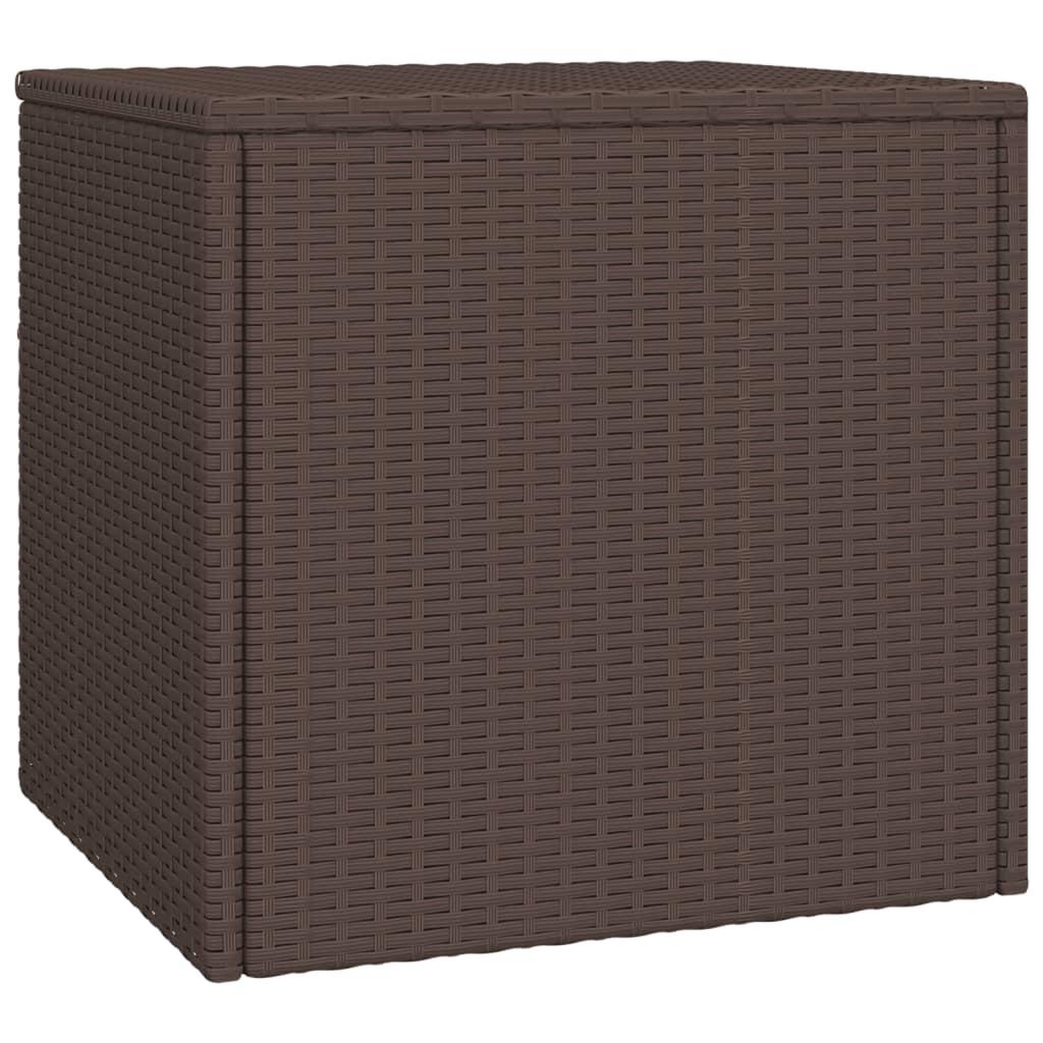 Voir la diapositive 3 : VIDAXL Tables d'appoint de jardin 3 pcs marron resine tressee