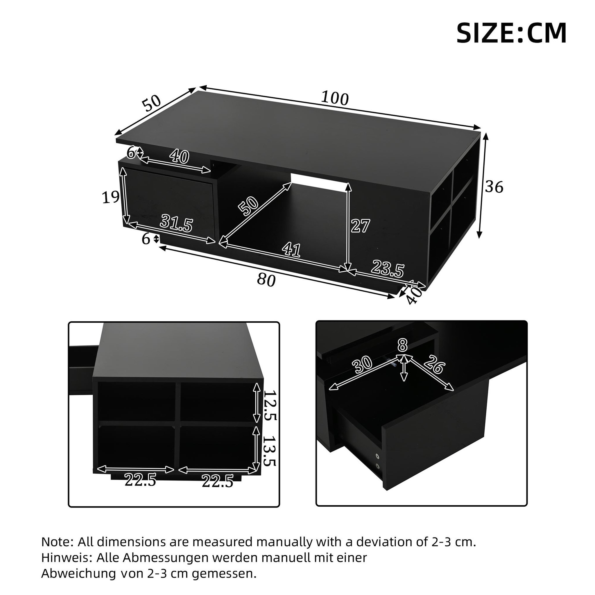 Voir la diapositive 3 : MERAX Table basse