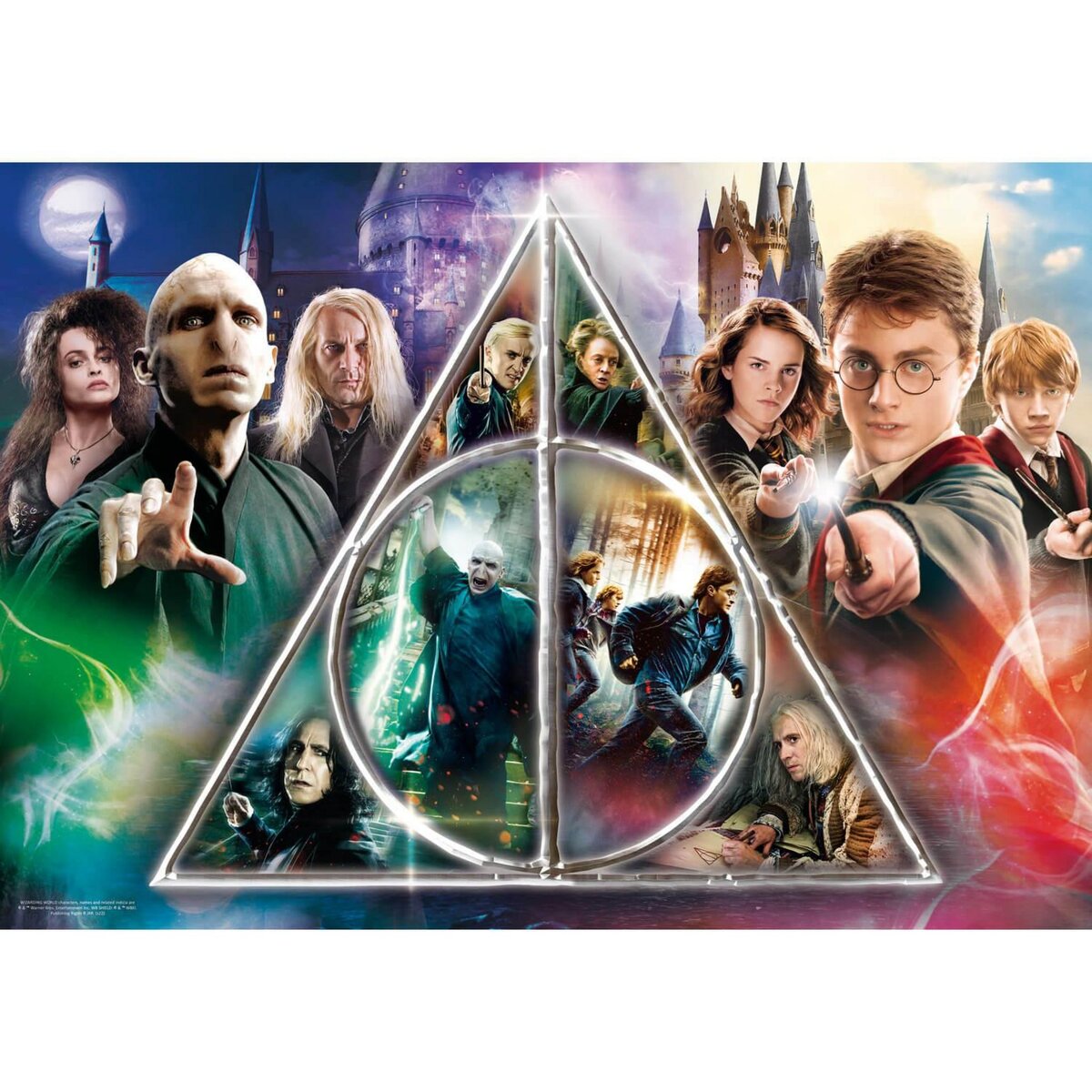 Trefl Puzzle 1000 pièces : Harry Potter - Les Reliques de la Mort