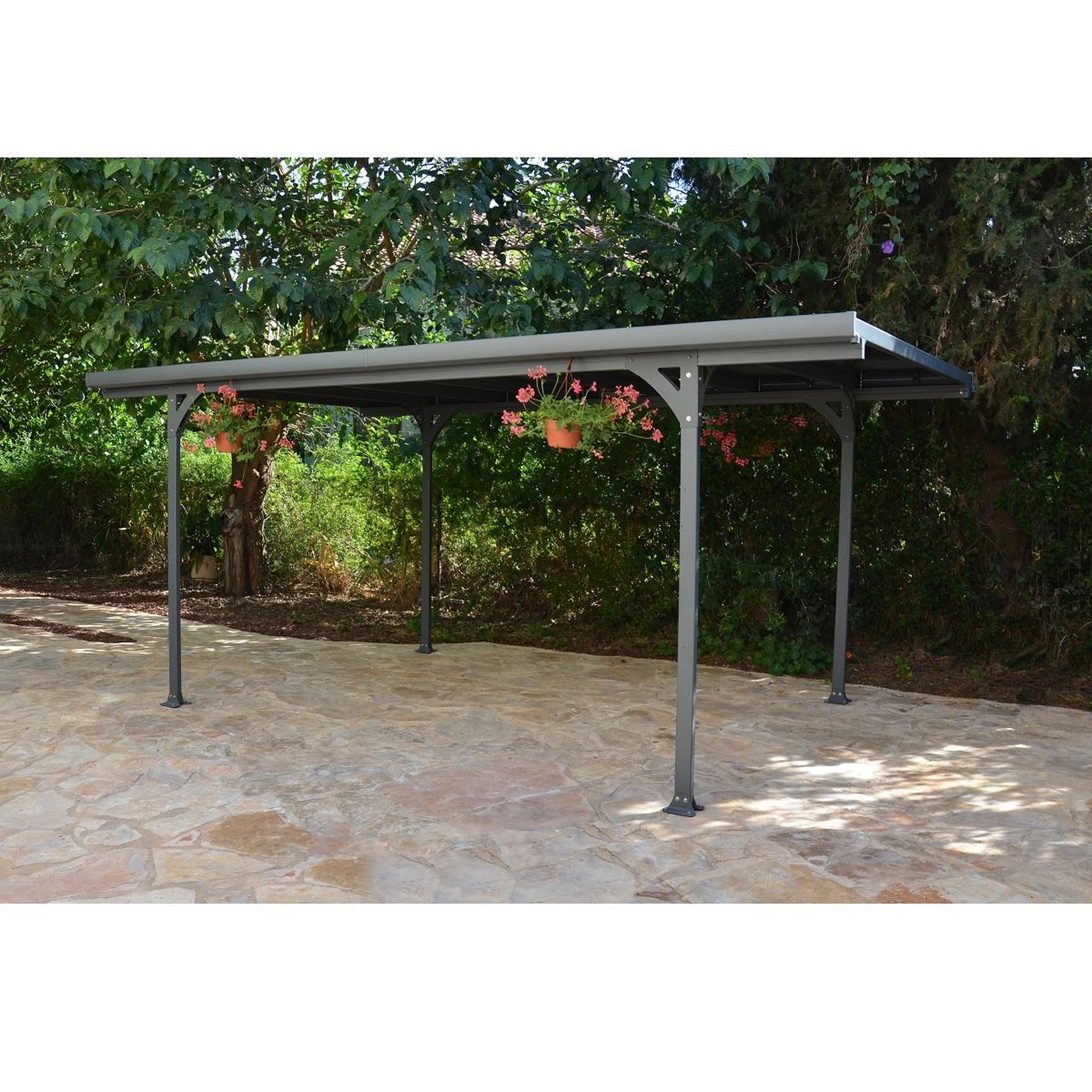 Voir la diapositive 5 : Canopia by PALRAM Carport aluminium VERONA 1 voiture