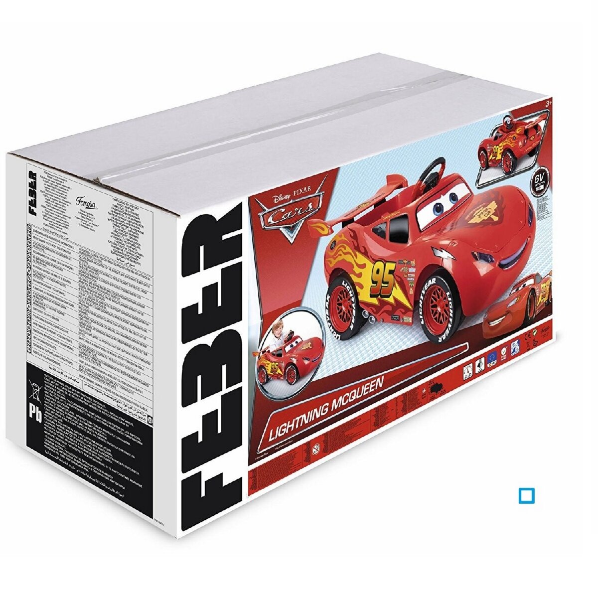 Cars - Voiture Électrique Flash McQueen 6V