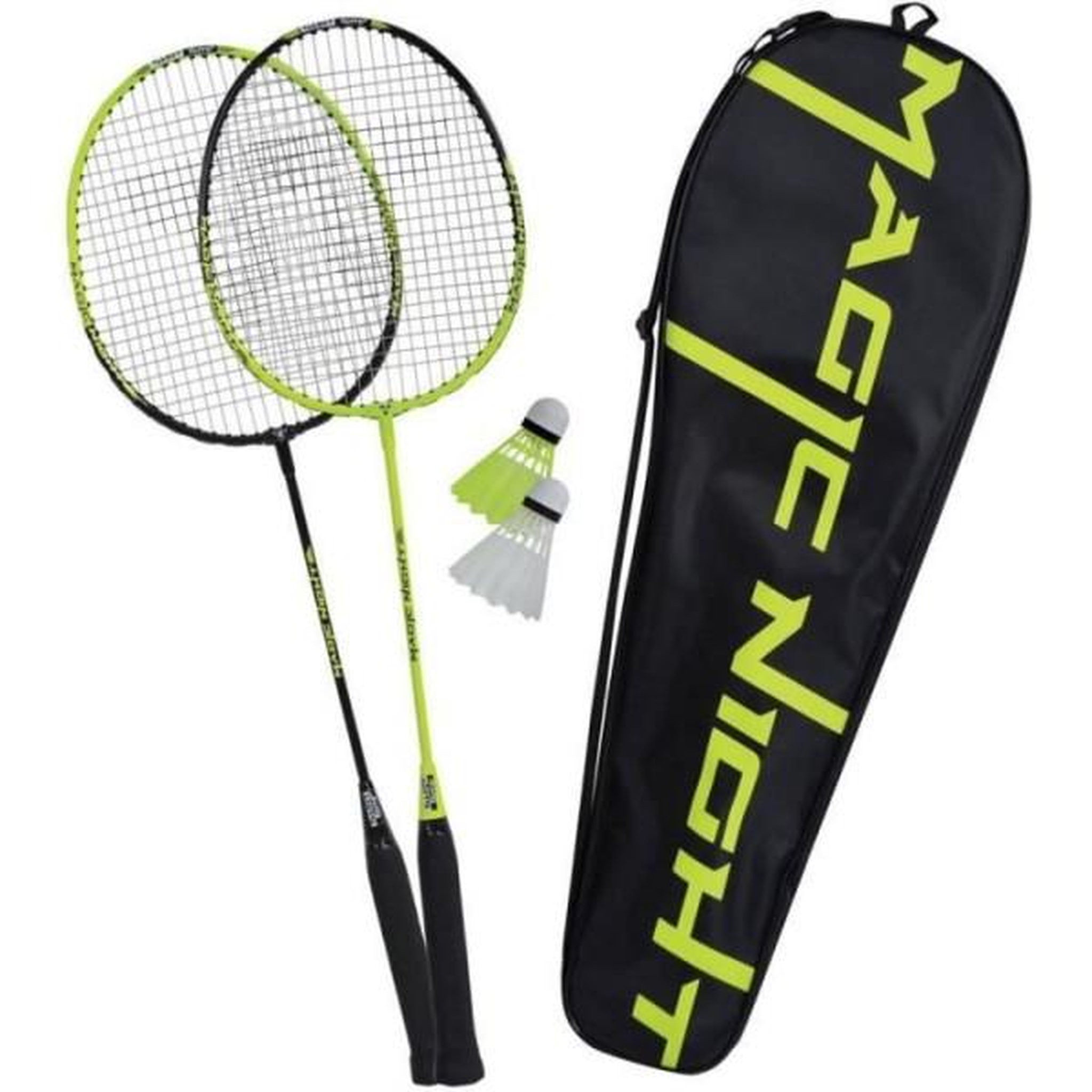 SCHILDKROT Raquette de badminton talbot torro set badminton magic night led