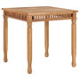 Voir la diapositive 1 : VIDAXL Table a dîner de jardin 80x80x80 cm Bois de teck solide