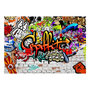 Voir la diapositive 2 : Paris Prix Papier Peint  Colorful Graffiti