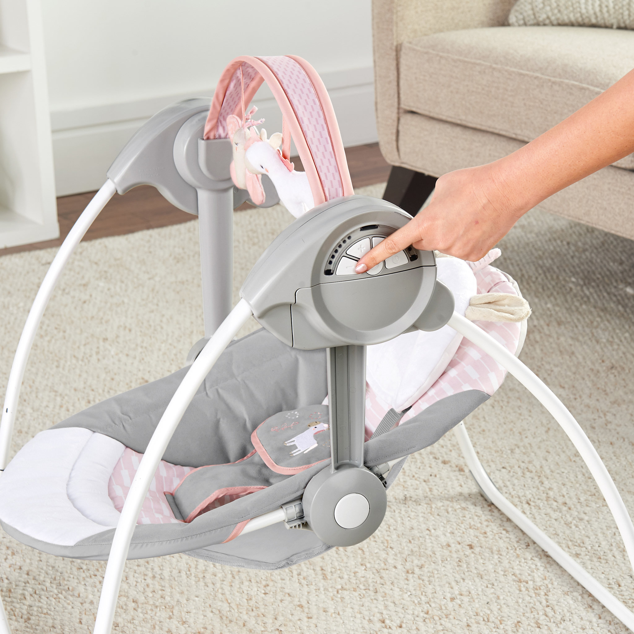 Voir la diapositive 3 : Ingenuity Balancelle portable Flora