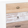 Voir la diapositive 6 : ID MARKET Commode 6 tiroirs BAHIA 115 cm scandinave