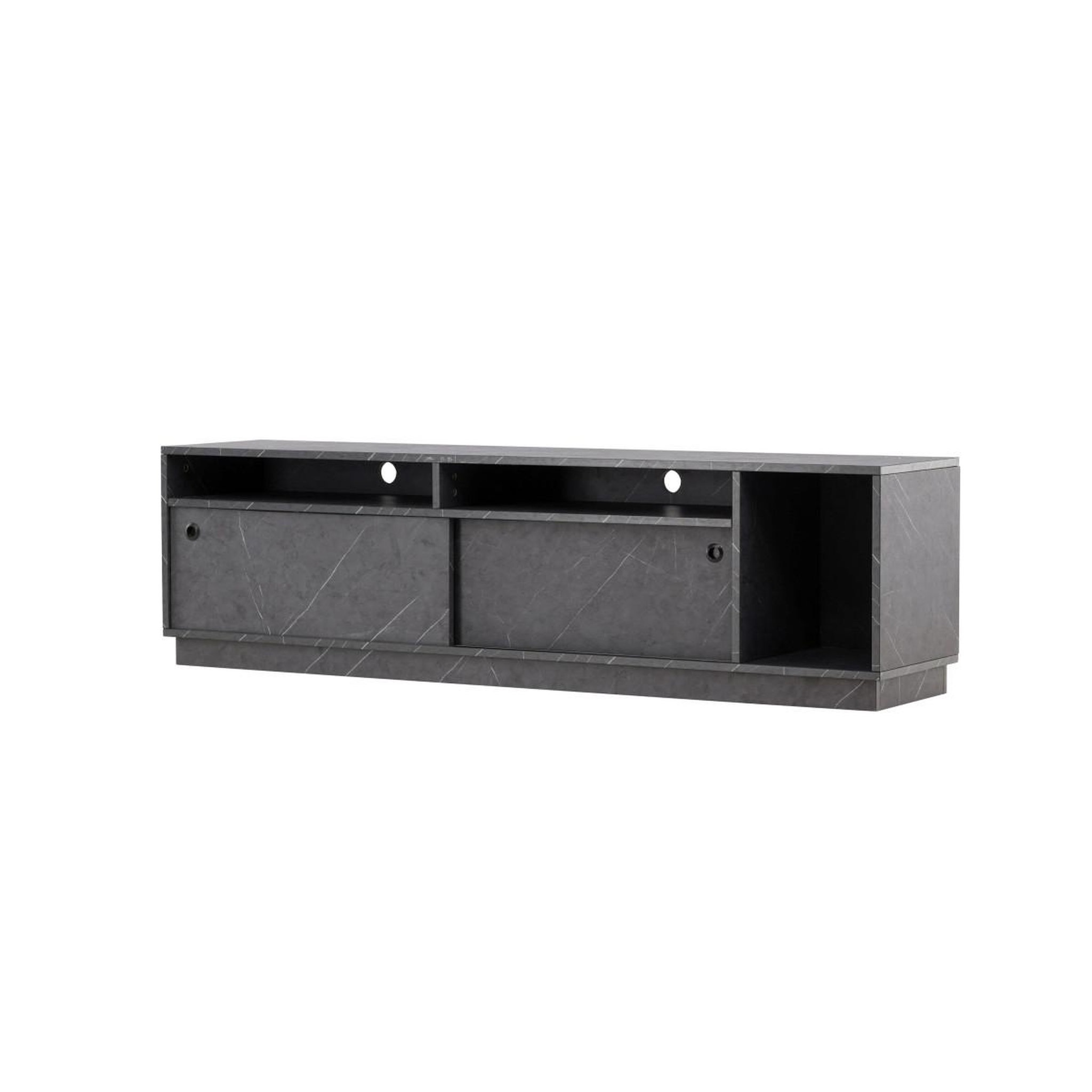 Voir la diapositive 5 : Paris Prix Meuble tv design  girona  180cm noir