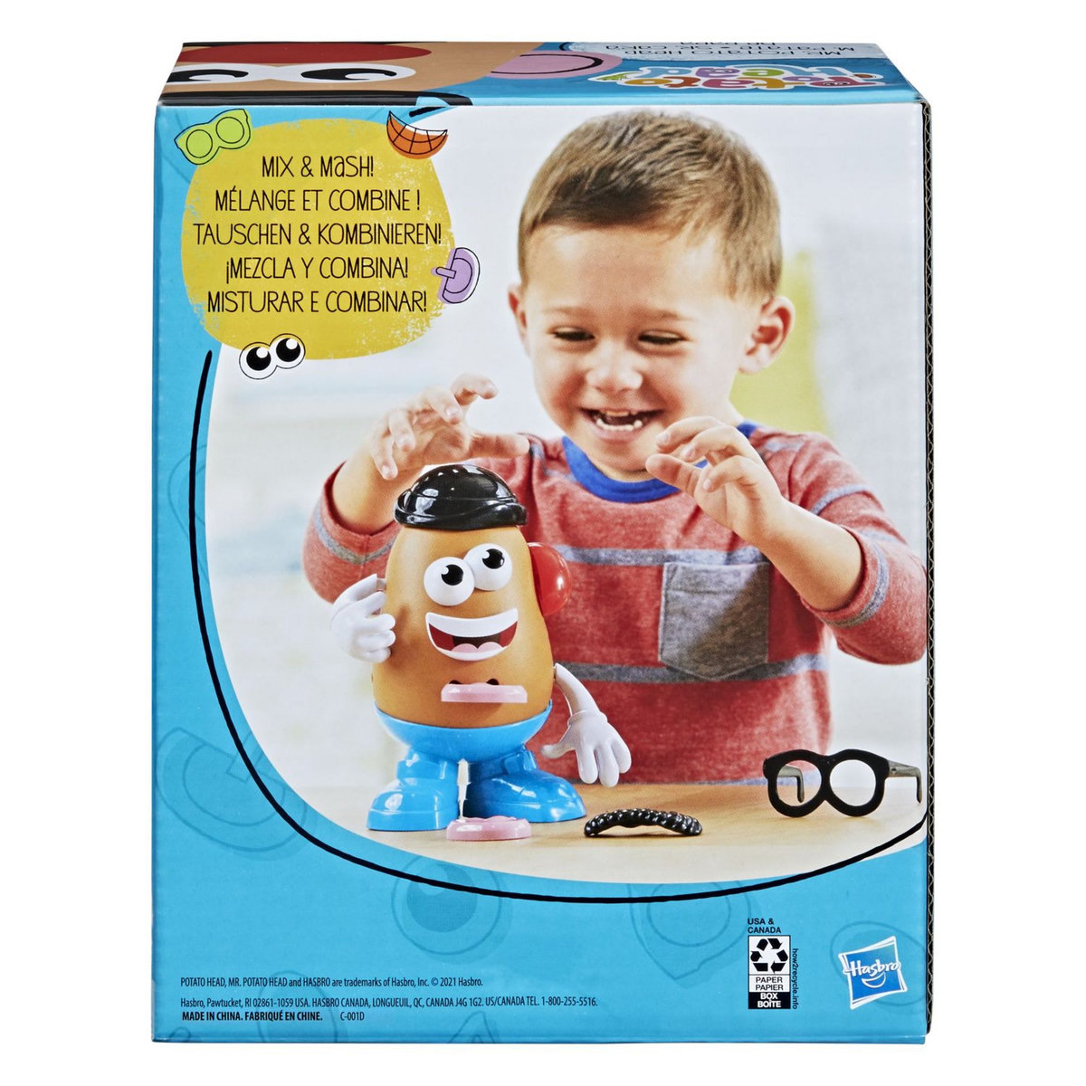 HASBRO Tête de pomme de terre, Monsieur Patate classique