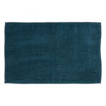 FIVE Tapis de Salle de Bain  Chenille  50x80cm Bleu Pétrole