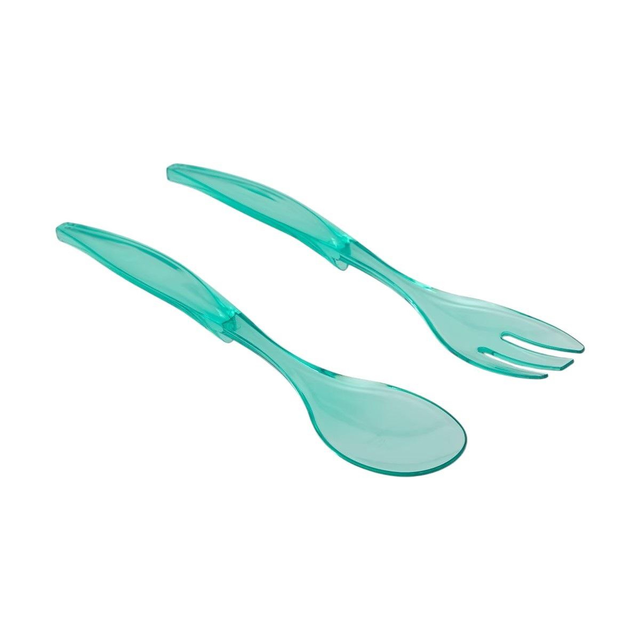 Eden Lot de 2 couverts a salade 6 x 29 cm grand chef menthe