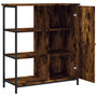 Voir la diapositive 5 : VIDAXL Buffet chene fume 70x30x80 cm bois d'ingenierie