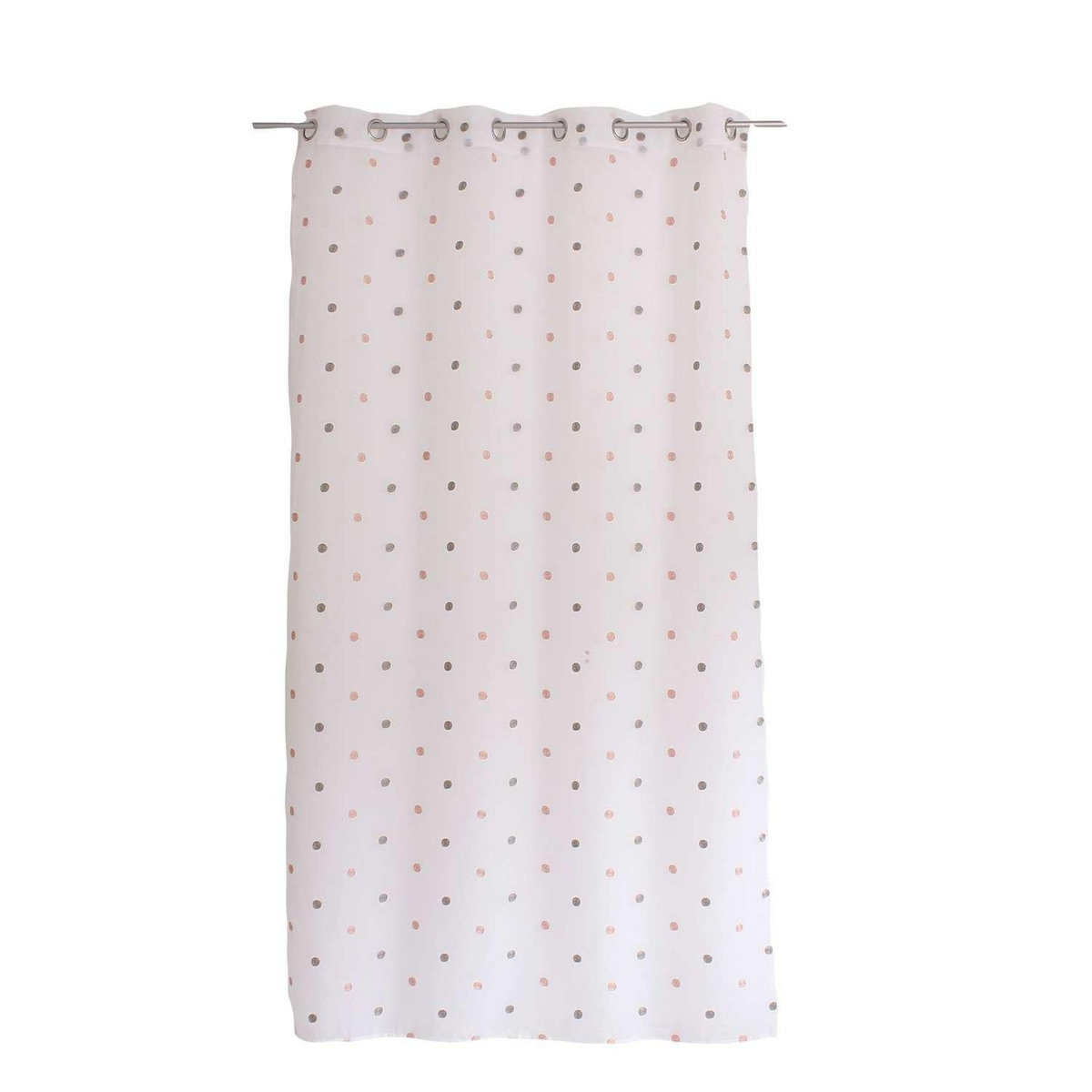 TOILINUX Voilage plumetis