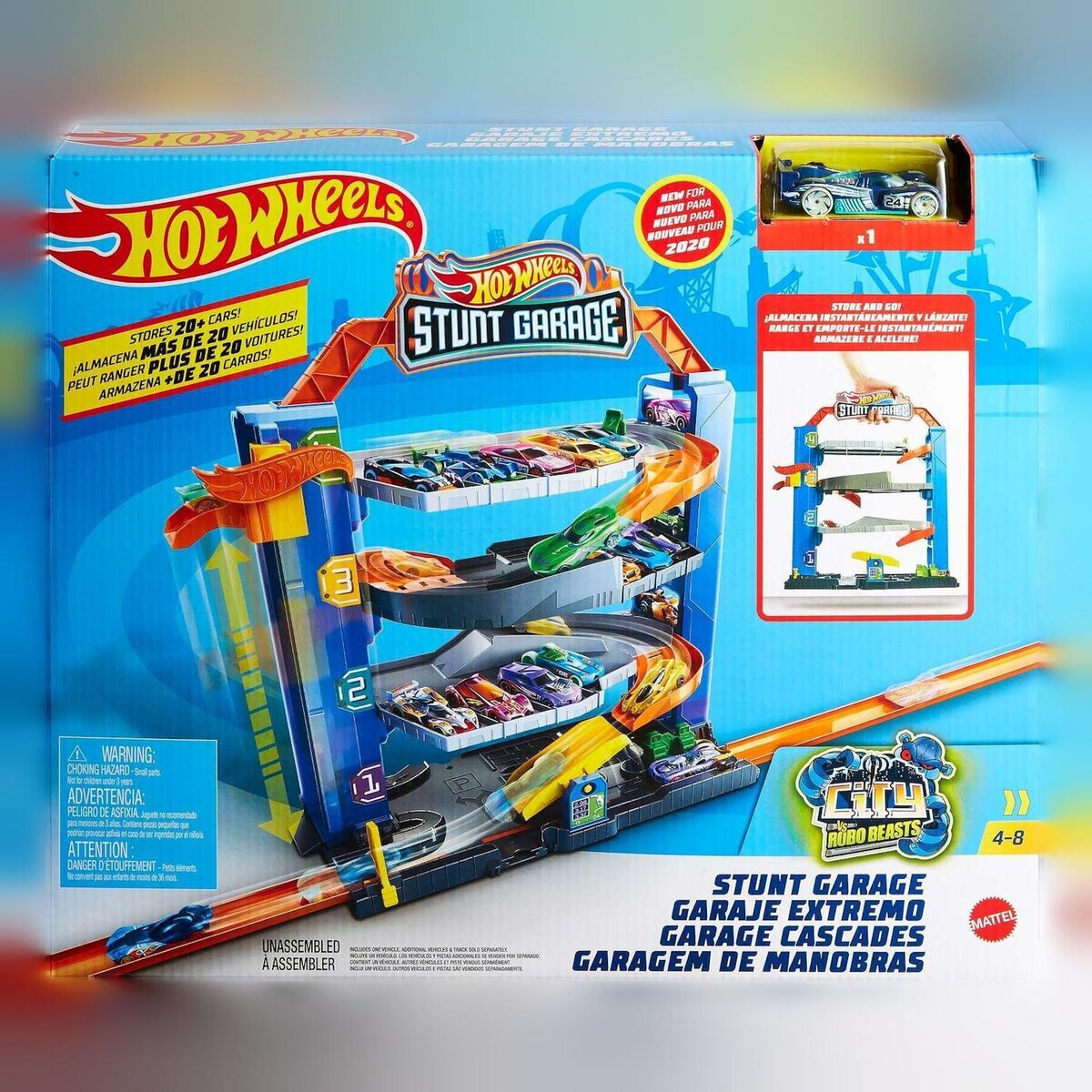 Hot Wheels Produit dérivé jeux video Hot-Wheels Stunt Garage