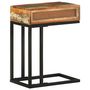 Voir la diapositive 4 : VIDAXL Table d'appoint en U 45x30x61 cm Bois de recuperation massif