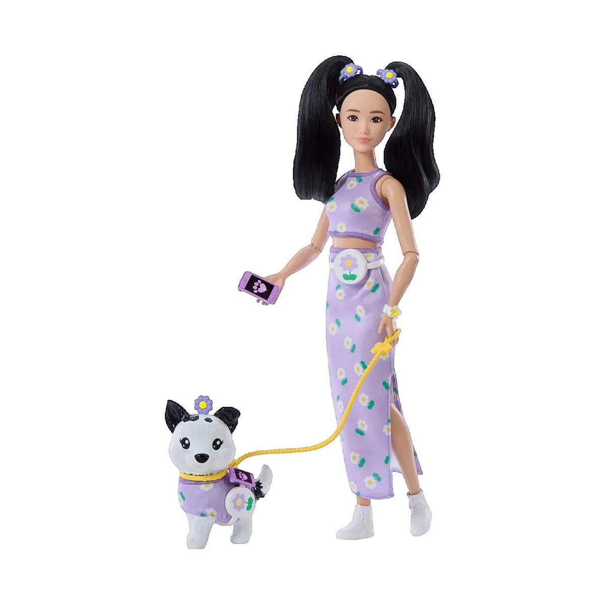 BARBIE Poupée Barbie Twinning Looks Violette