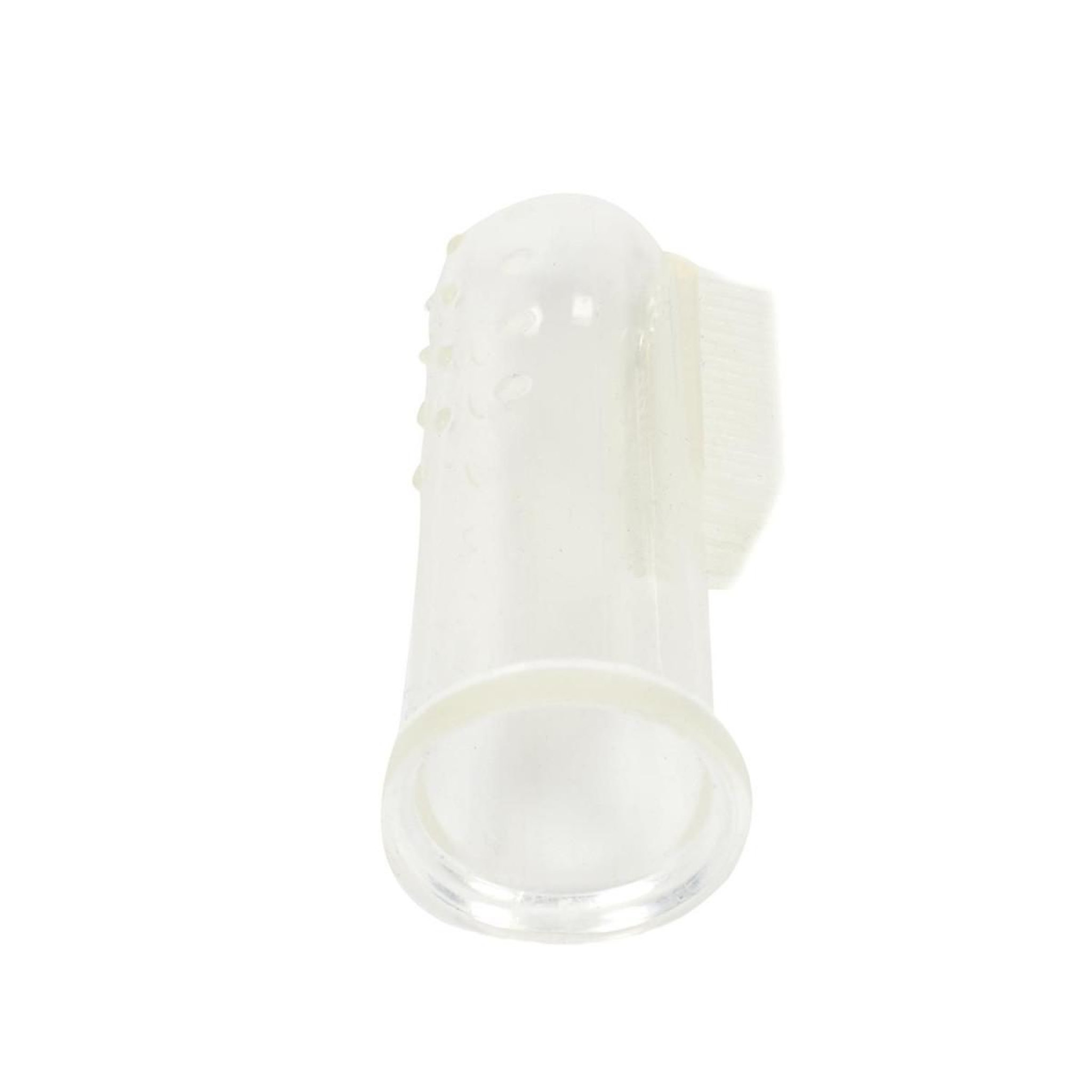 Voir la diapositive 4 : Tom & Zoé Brosse à dents bébé  silicone  5cm transparent