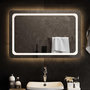 Voir la diapositive 1 : VIDAXL Miroir de salle de bain a LED 90x60 cm