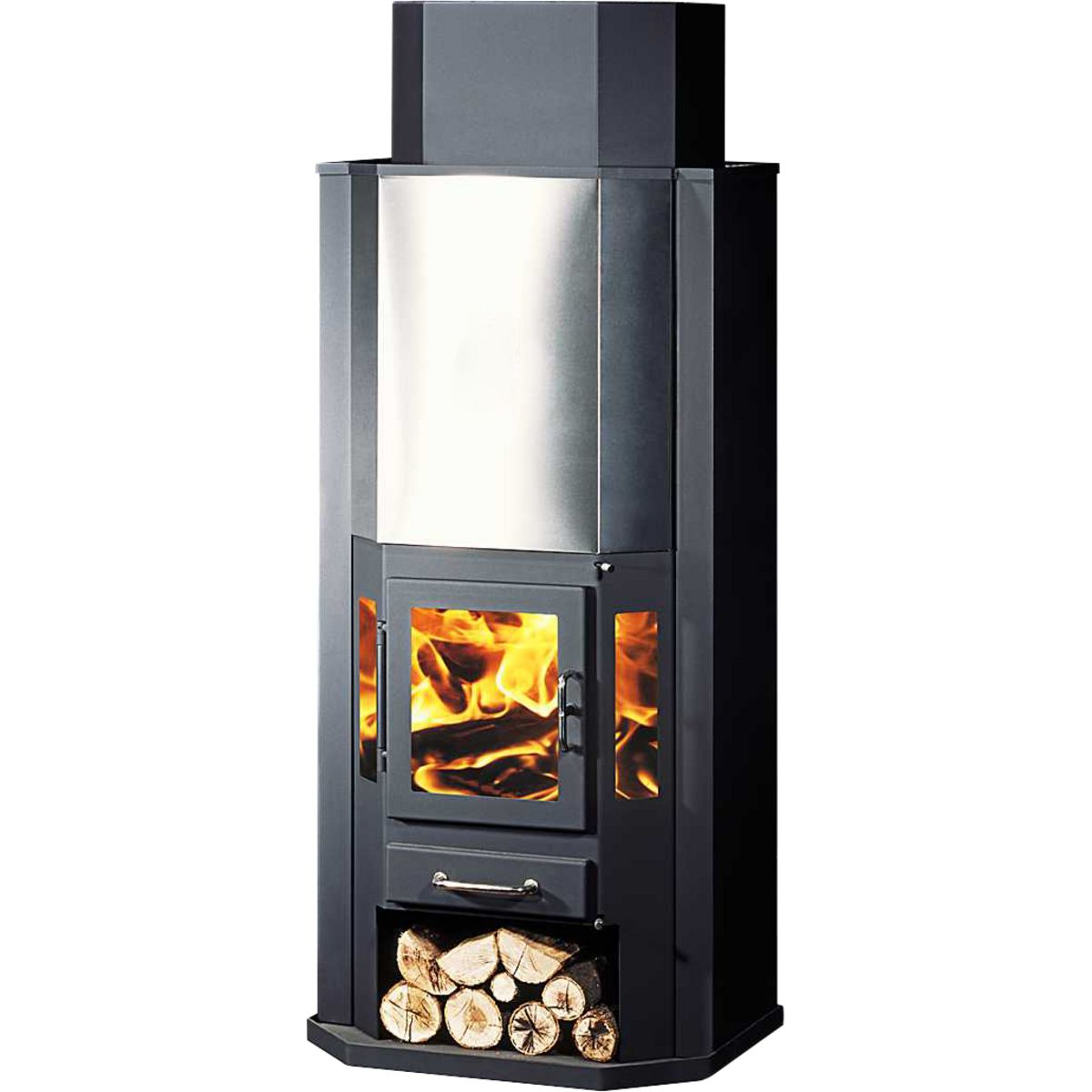 BRANDY BEST Poêle à bois Diplomat 11 Inox 