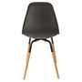 Voir la diapositive 5 : Paris Prix Lot de 4 Chaises Scandinaves  Phénix  81cm Noir