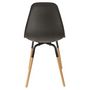Voir la diapositive 5 : Paris Prix Lot de 4 Chaises Scandinaves  Phénix  81cm Noir