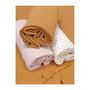 Voir la diapositive 3 : DOMIVA Maxi lange - Imprimé - 100x100 cm - Vieux rose