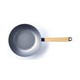 Voir la diapositive 3 : Beka Poêle wok acier 31 gris - 13970314