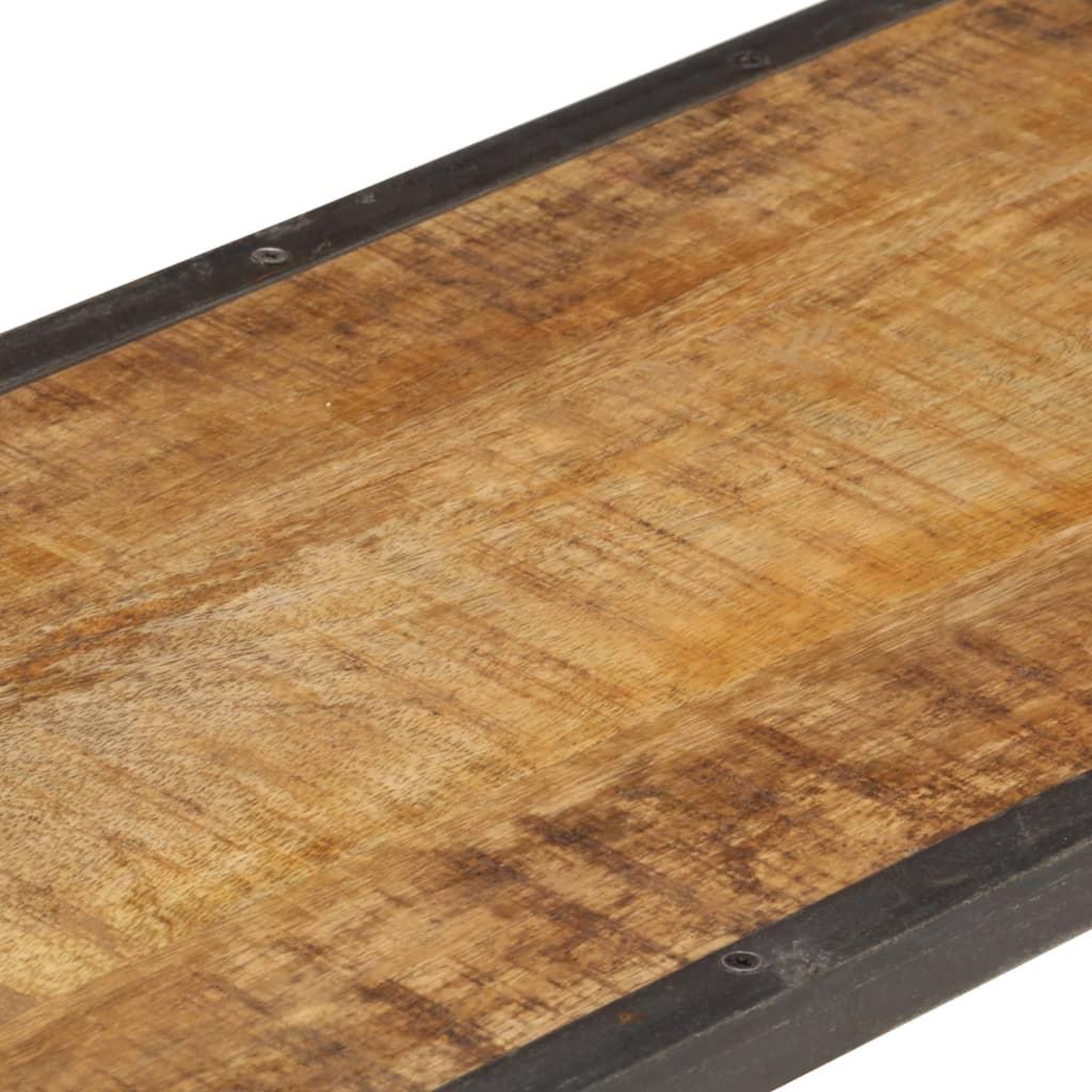 Voir la diapositive 3 : VIDAXL Meuble TV 150x30x40 cm Bois massif de manguier