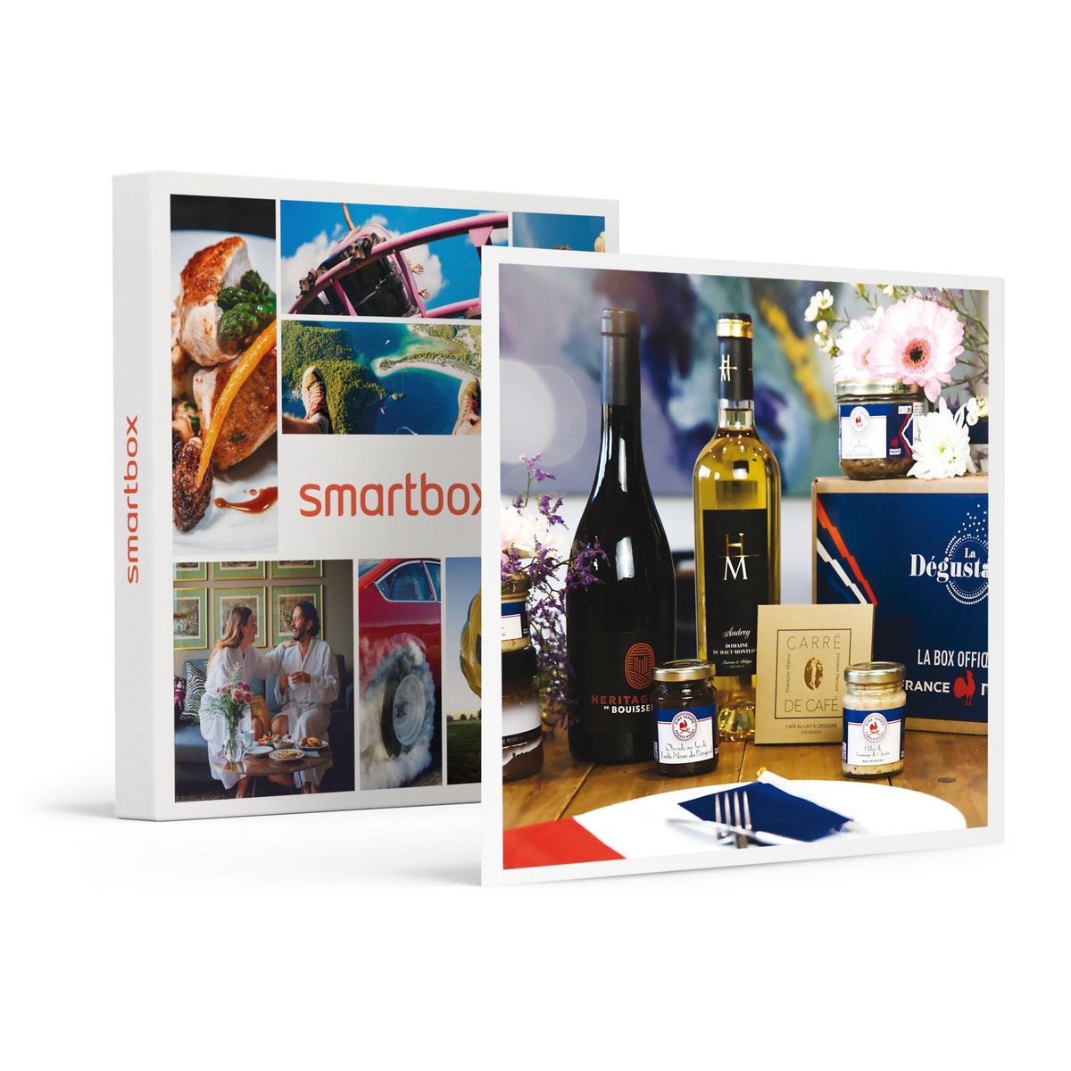 Smartbox Coffret La Fourchette spécial rugby de 8 produits du terroir livrés à domicile - Coffret Cadeau Gastronomie
