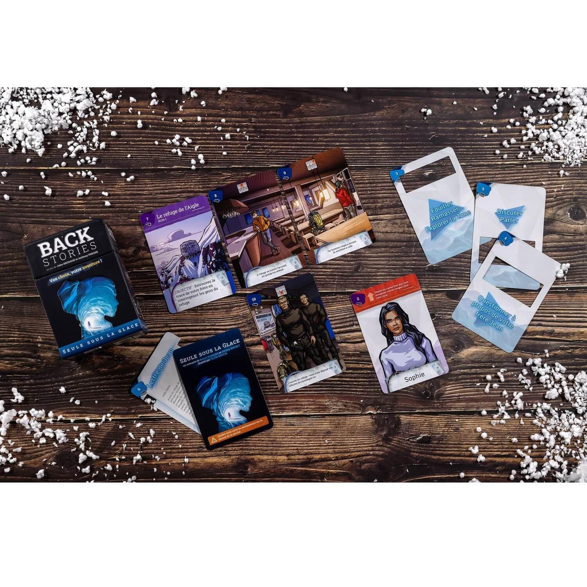 Voir la diapositive 2 : Blackrock Editions BACKSTORIES - SEULE SOUS LA GLACE, -