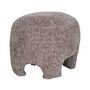 Voir la diapositive 4 : LISA DESIGN Olbia - pouf - en tissu texturé