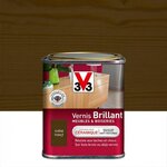 CENTRALE BRICO Vernis meuble et objet V33, chêne foncé brillant, 0.25l