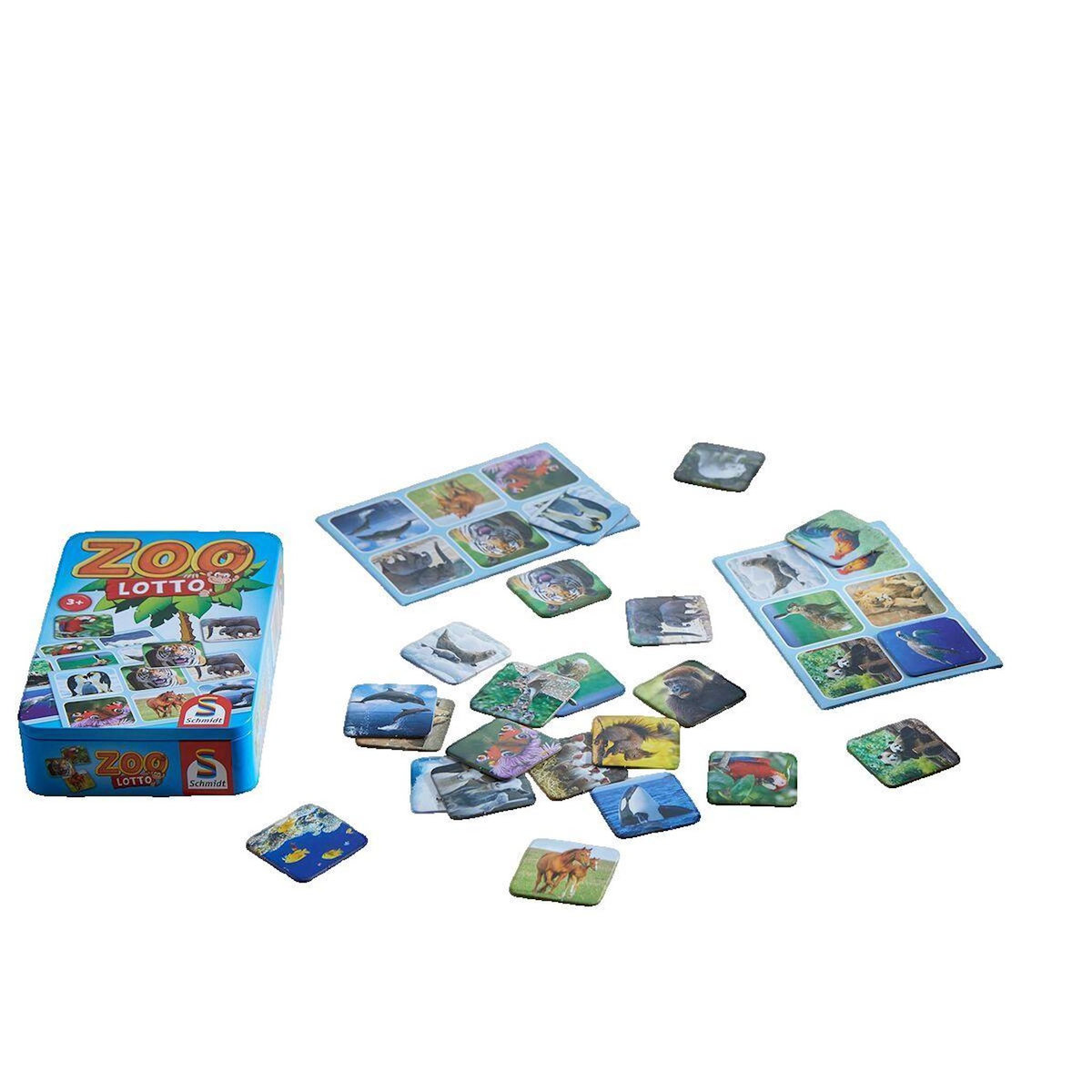 Schmidt Spiele Jeu de société Schmidt Spiele Zoo Lotto Éducatif