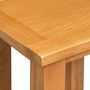 Voir la diapositive 4 : VIDAXL Table d'appoint 27 x 24 x 37 cm Bois de chene massif
