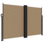 Voir la diapositive 2 : VIDAXL Auvent lateral retractable taupe 160x600 cm